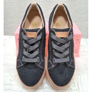 Revitalign Orthotic/Orthopedic Wool Slip-On Sneaker Women's size 8 Charcoal